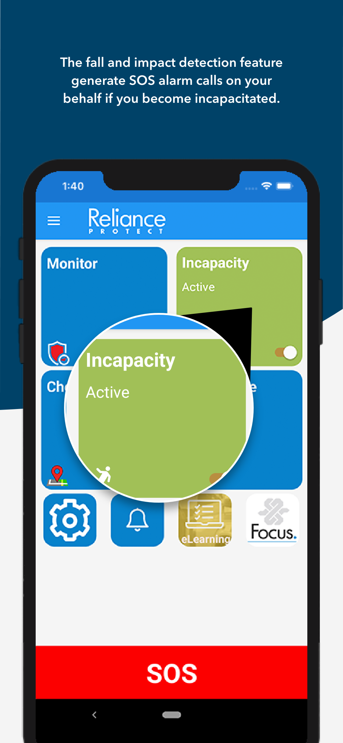 App Feature - Fall & Impact Detection